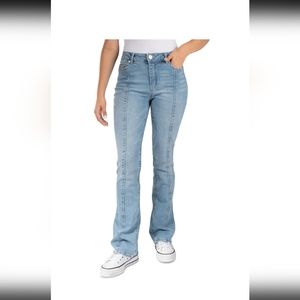Seam Front Boot cut Jeans